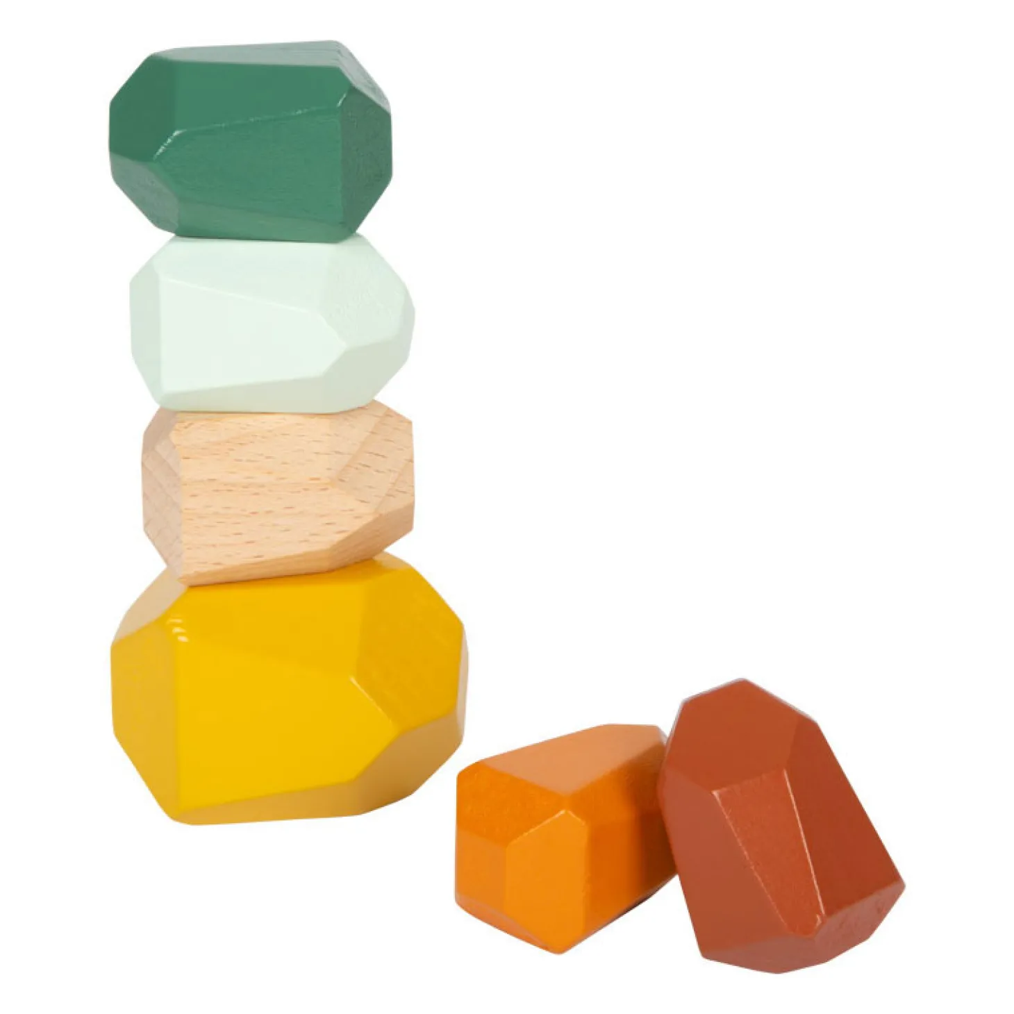 Small Foot - Houten Balans Blokken Safari, 18dlg.