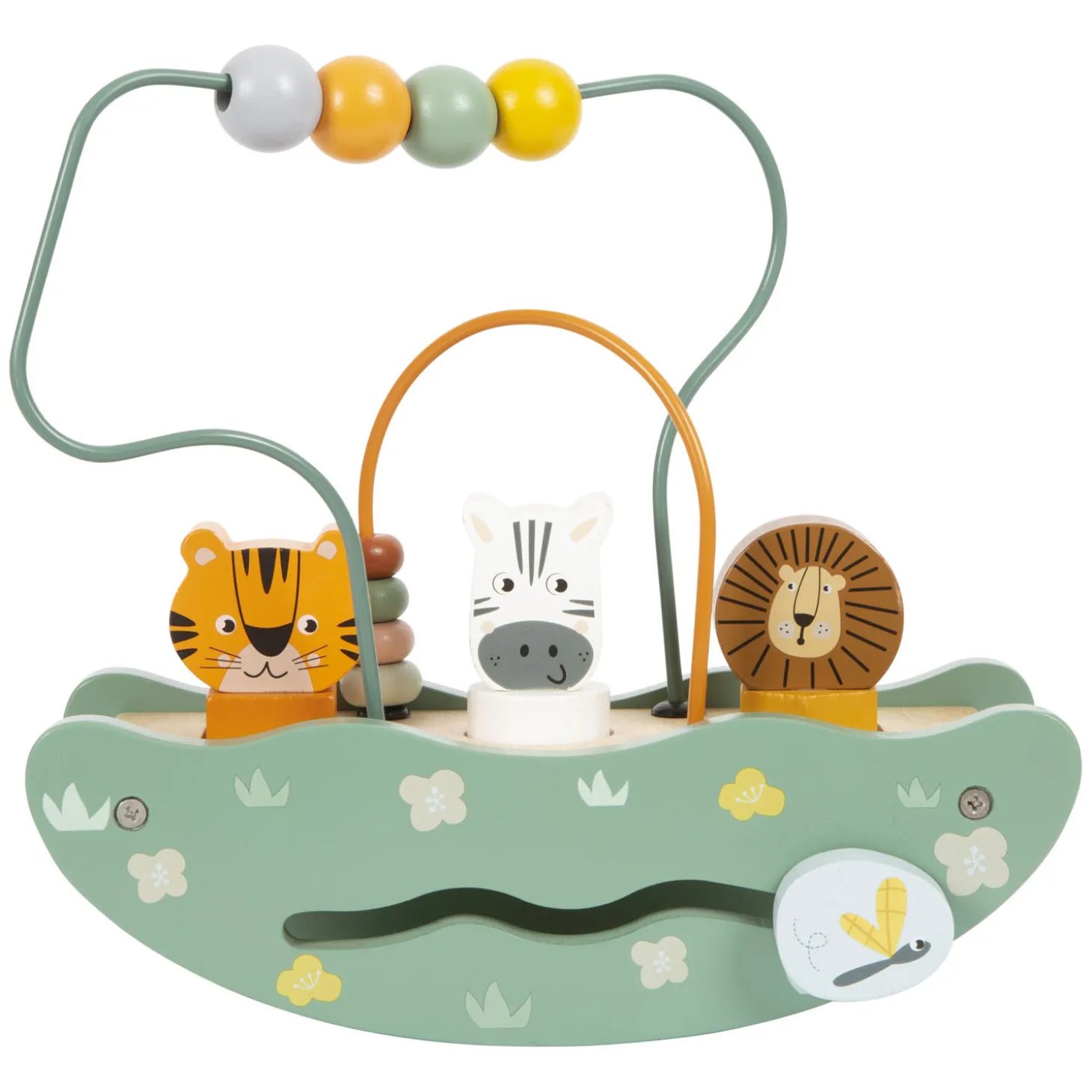 Small Foot - Houten Balans Motoriekspiraal Safari