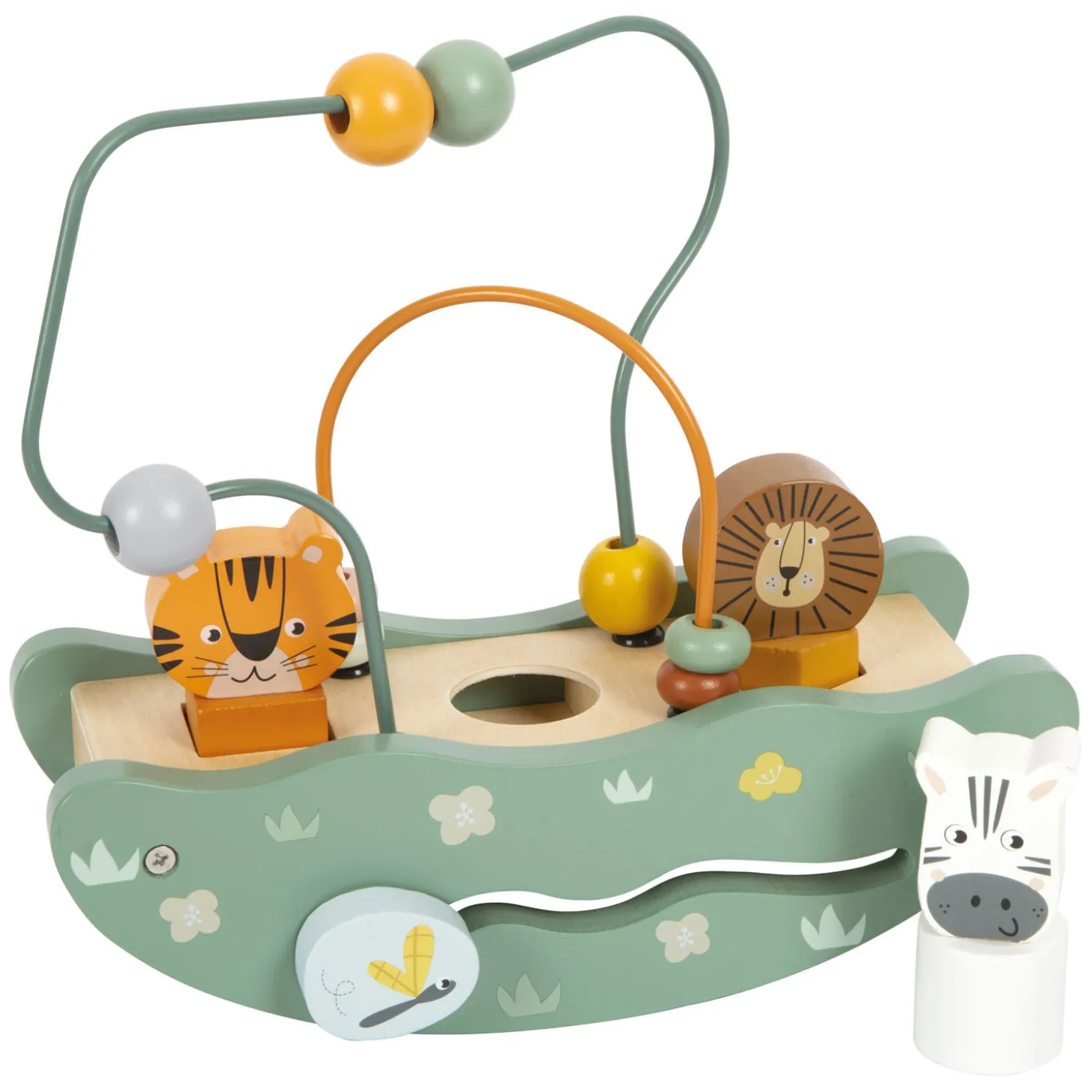 Small Foot - Houten Balans Motoriekspiraal Safari