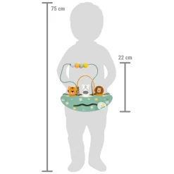 Small Foot - Houten Balans Motoriekspiraal Safari