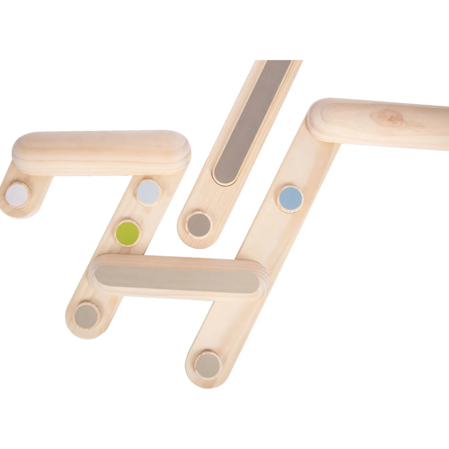 Small Foot - Houten Balans Balk Avontuur, 7dlg.