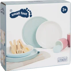 Small Foot  -  Houten Bestekset met Placemats, 18dlg.