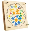 Small Foot - Houten Bloemenpers, 18x18cm