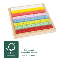 Small Foot  -  Houten Blokjes met Breuken