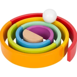 Small Foot  -  Houten Bouwblokken Regenboog, 9dlg.