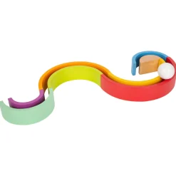 Small Foot  -  Houten Bouwblokken Regenboog, 9dlg.