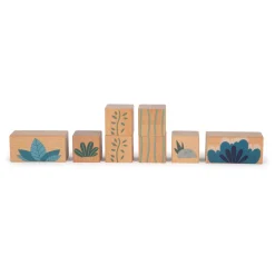 Small Foot - Houten Bouwblokken Dino, 50dlg.