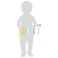 Small Foot - Houten Bouwblokken Pastel, 50dlg.