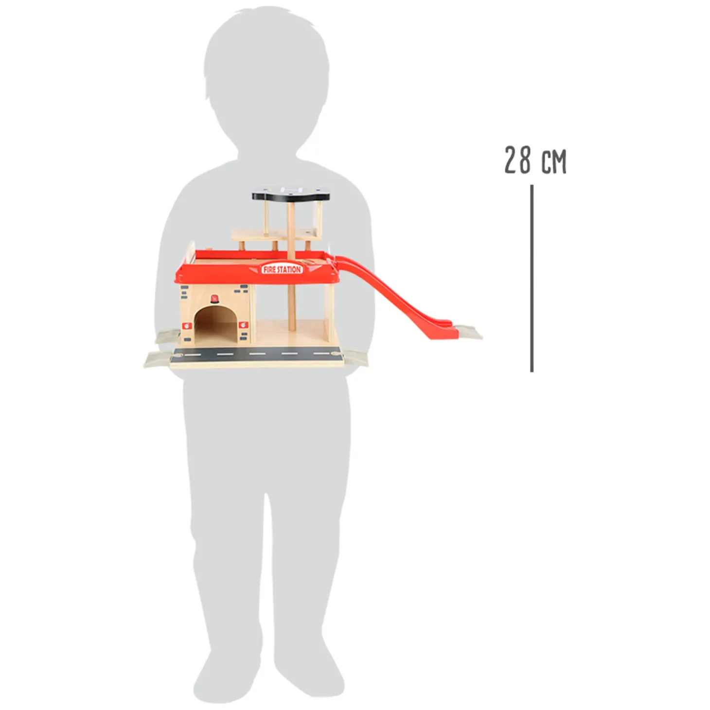 Small Foot - Houten Brandweerkazerne met Accessoires, 15dlg.