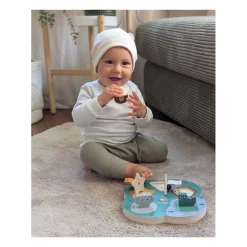 Small Foot - Houten 3D Dierengeluiden Puzzel Safari