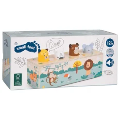 Small Foot - Houten Dansende Dieren met Geluiden Safari FSC
