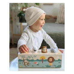 Small Foot - Houten Dansende Dieren met Geluiden Safari FSC