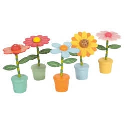 Small Foot - Houten Dansende Bloemenfiguren - 10st.