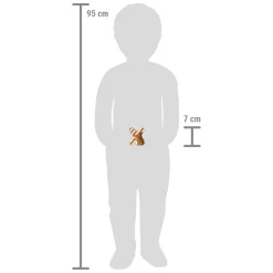 Small Foot - Houten Dieren Kinderletter - X