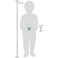 Small Foot - Houten Dieren Kinderletter - V