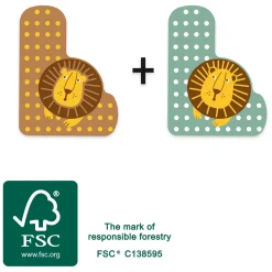 Small Foot - Houten Dieren Kinderletter - L