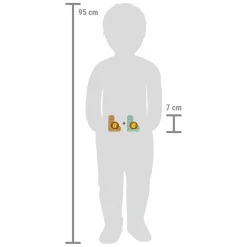 Small Foot - Houten Dieren Kinderletter - L