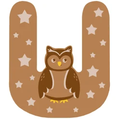 Small Foot - Houten Dieren Kinderletter - U