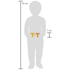 Small Foot - Houten Dieren Kinderletter - T