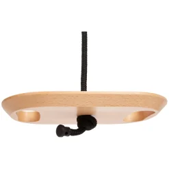 Small Foot - Houten Disc Schommel met Handgrepen Black Line