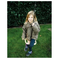 Small Foot - Houten Disc Schommel met Handgrepen Black Line