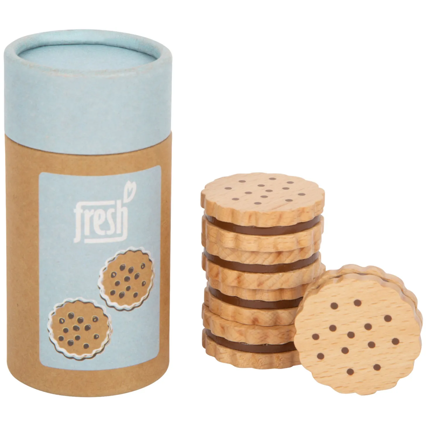 Small Foot - Houten Dubbel Koekjes, 5dlg.