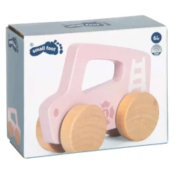 Small Foot - Houten Duwautootje Roze
