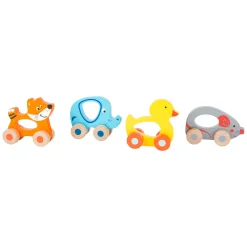 Small Foot - Houten Duwfiguur Dier op Wielen