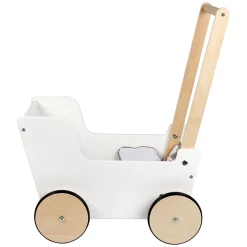 Small Foot - Houten Duwpoppenwagen Little Button