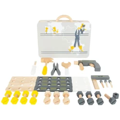 Small Foot - Houten Gereedschapskoffer Miniwob, 44dlg,