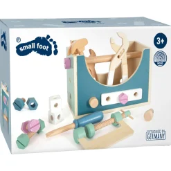 Small Foot  -  Houten Gereedschapskist Nordic 2in1, 28dlg.