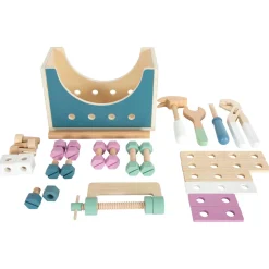 Small Foot  -  Houten Gereedschapskist Nordic 2in1, 28dlg.