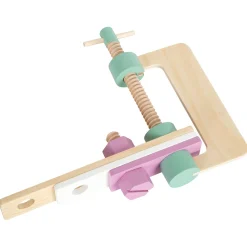 Small Foot  -  Houten Gereedschapskist Nordic 2in1, 28dlg.