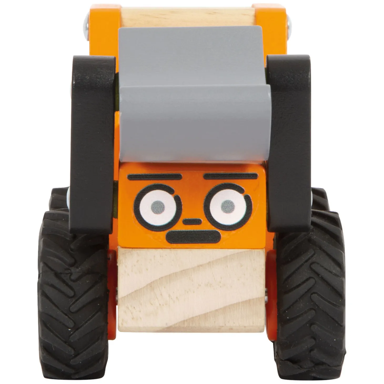 Small Foot - Houten Graafmachine Oranje