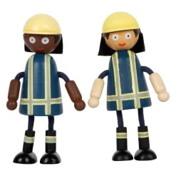 Small Foot - Houten Grote Brandweerkazerne met Accessoires