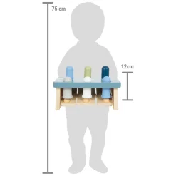 Small Foot - Houten Hamerbank Arctic, 2dlg.