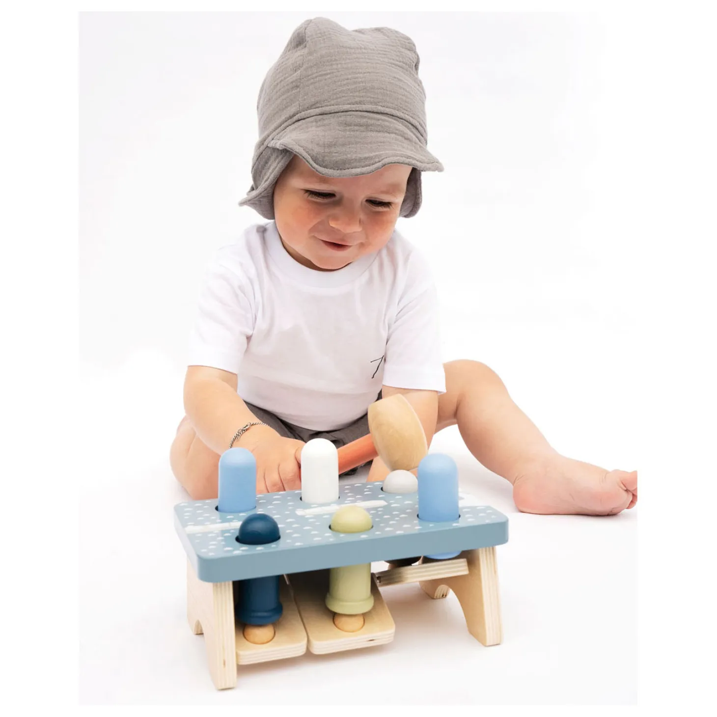 Small Foot - Houten Hamerbank Arctic, 2dlg.