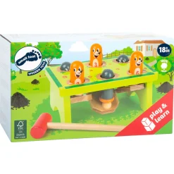 Small Foot  -  Houten Hamerbank Mollen