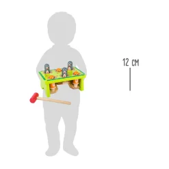 Small Foot  -  Houten Hamerbank Mollen
