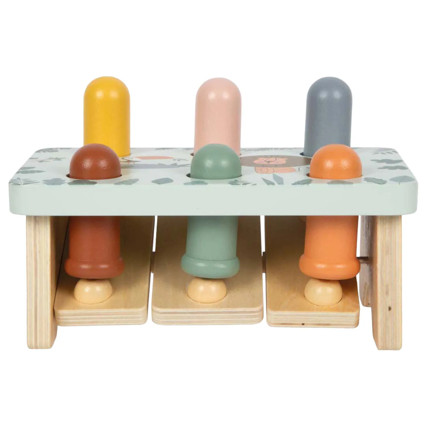 Small Foot - Houten Hamerbank Spel Safari FSC