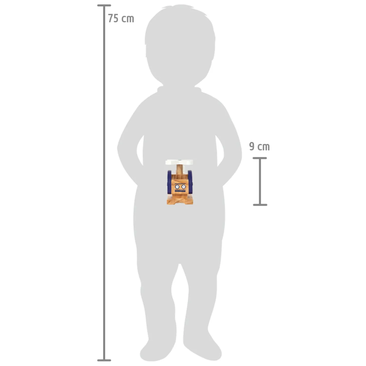 Small Foot - Houten Helikopter Blauw