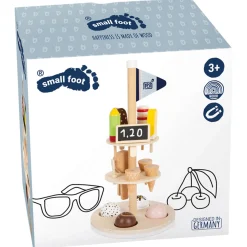 Small Foot  -  Houten Ijsjes met Houder, 15dlg.