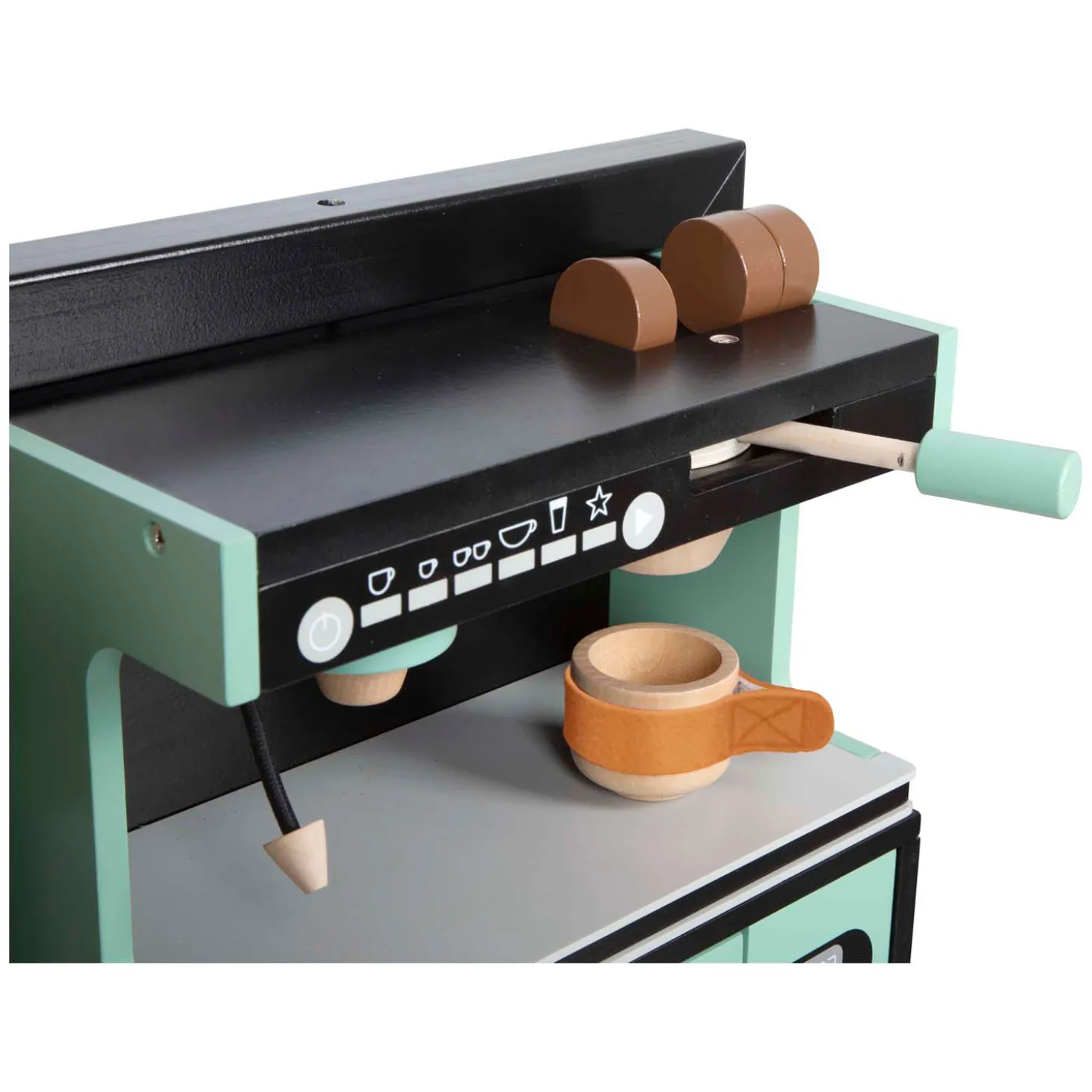 Small Foot - Houten Industriele Keuken met Keukeneiland, 18dlg.