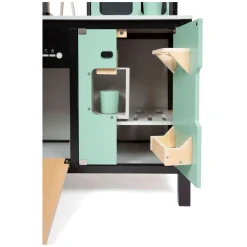 Small Foot - Houten Industriele Keuken met Keukeneiland, 18dlg.