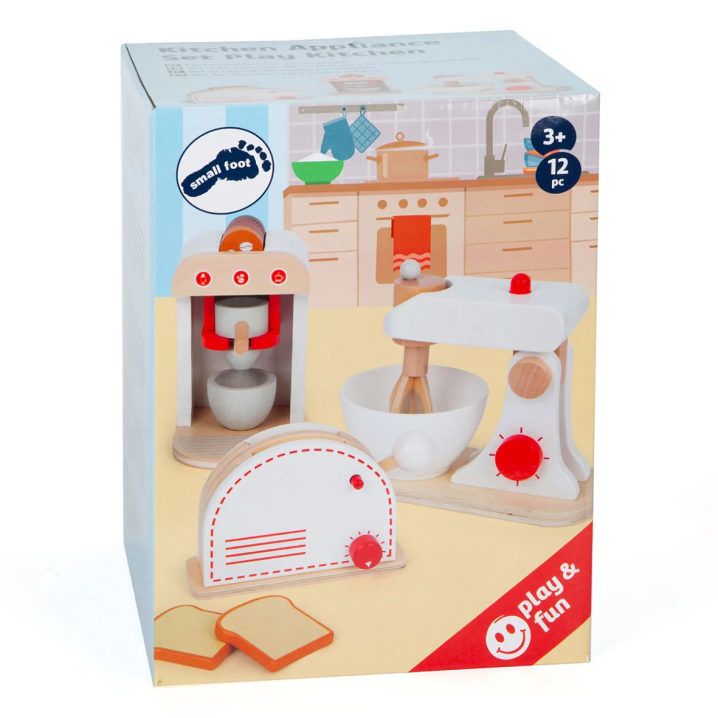 Small Foot - Houten keukenapparatenset, Set van 3