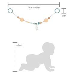 Small Foot - Houten Kinderwagenketting Zeekust