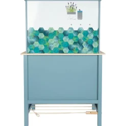 Small Foot - Houten Kinderkeuken Blauw, 7dlg.