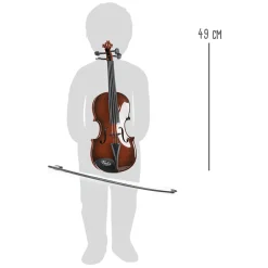 Small Foot - Houten Klassieke Kinder Viool met Strijkstok