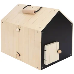 Small Foot - Houten Konijnenhok met Konijn Pluche, 15dlg.