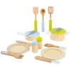 Small Foot - Houten Kookgerij en Servies Set, 15dlg.